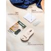 Bread Lame Dough Scoring Tool with Extractable & Magnetic - Sourdough Scoring Tool - Sourdough Bread Baking - Bread Scoring Tool - Scoring Patterns Booklet Includes 5 Bread Razor Blades (Cream)