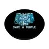 Skip A Straw Save A Turtle Tee Save The Turtles PopSockets Swappable PopGrip