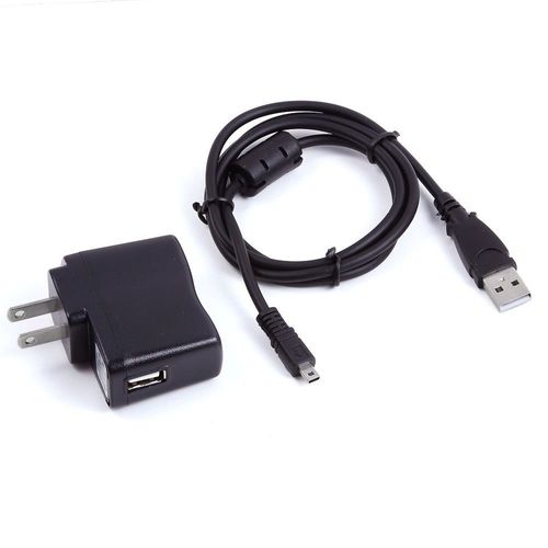 MaxLLTo 5ft Extra Long USB AC Power Adapter Charger Data SYNC Cable Cord for Olympus Camera T-100 T-110 DZ-100 VR-325
