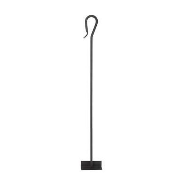 Shepherd's Hook Single Hoe Fireplace Tool Graphite wr21h