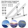 Solar Panel RV Tilt Mount Brackets Support Rooftop Flat Surface Adjustable Frame