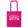 Flox Creative Tote Bag Custom Christmas Eve Kit Pink