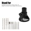 41PC Dremel Rotary Multi Tool Cutting Guide HSS Router Drill Bits Attachment Kit