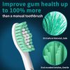 Aoremon Toothbrush Heads Compatible with Sonicare E-Series Essence Xtreme Elite Advance CleanCare Philips Screw-On Electric Toothbrush Handles, 5 Refills Replacement Brush Heads