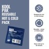 Koolpak Luxury Reusable Hot and Cold Pack 13 x 14cm