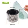 uxcell 10pcs Replacement Fiber Mesh Tip for Stylus Pen 8mm Suitable for Capacitive Touch Screen,High Sensitivity, Soft, Non-Scratch Tip
