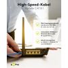Goobay 55123 CAT 8.1 patch cable S/FTP (PiMF) white - LSZH halogen-free CU material