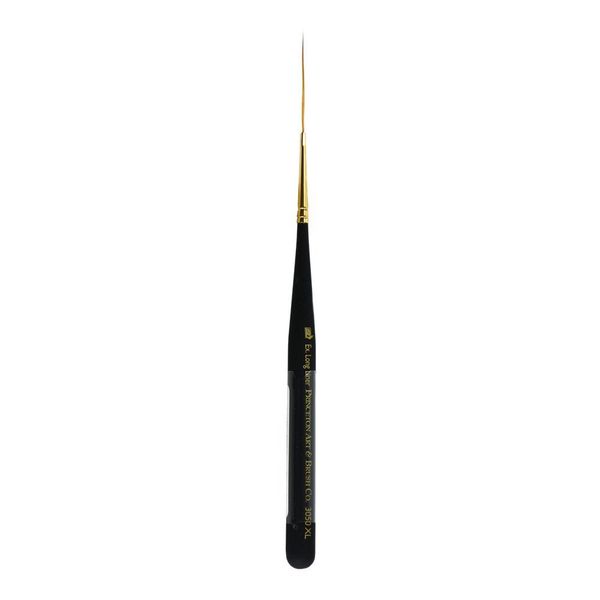 Princeton Mini-Detailer Paintbrush, Size 20/0 inch, Black