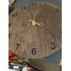 Hand. Made. Round.  Clock