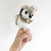 Cute Selling Eagle Owl J0068 Finger Puppet