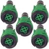 5x Trailer Harness 5 Pin Plug Connector Radex Type External Screw Female Socket