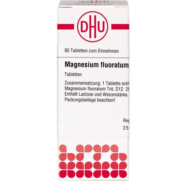 Magnesium Fluoratum D 12 Tablets Pack of 80
