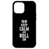 iPhone 15 Plus Keep Calm And Roll On Dice Game Bunco Player Case