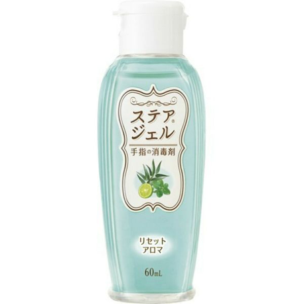 Kawamoto Sangyo Stir Gel Reset Aroma Mint Type 60ml Softly scented hand sanitizer