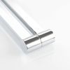 SOKNARKU Solid Brass Square Wall Mounted Folding Faucet Double Switch Foldable Kitchen Sink Faucet Chrome Plating with Dual Function Nozzle