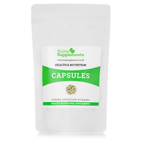 Irish Sea Moss, Burdock Root and Bladderwrack Capsules - 60 Capsules - Vegan - 2 Months Supply - UK Made - GMP & HACCP Approved