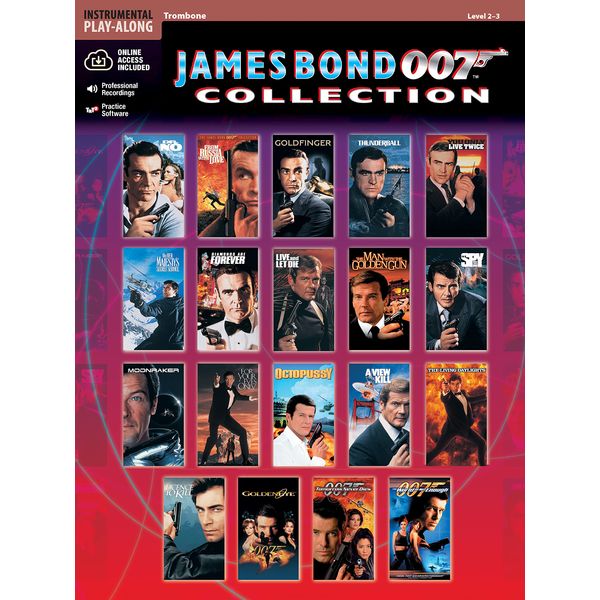 James Bond 007 Collection. Posaune: Trombone: Trombone Book & Online Audio/Software