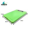 A4 Clipboard Box File with Storage Plastic Folder Document Filling Case Office - Pink