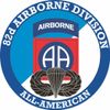 82nd Airborne with Jump Wings 3.8 Inch Decal