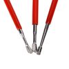 3 PCS Sculpting Tools,Clay Sculpting Modelling Tools Embossing Stylus with Double Sized Ball Tips Double End Tracing Dotting Stylus for Embossing Pattern
