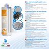 Swan 2MF AG Wasserfilter mit Silberionen kompatibel mit Everpure 2DC