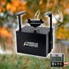American Hunter Digital Spin Kit Durable Metal Easy-Setup Deer Wild Game Hunting Attraction Automatic Feeder & Timer, Adjustable Feed Time & Spread Speed