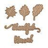 Spellbinders Fall Leaves d-Lites sterben, braun