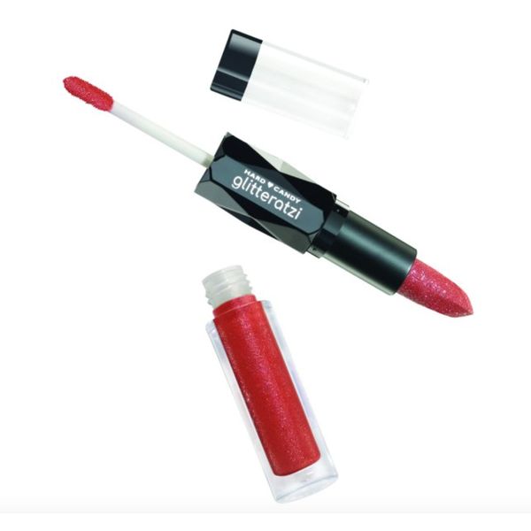 Hard Candy GLITTERATZI CRYSTAL LIP DUO ~ Crushed Crimson   Sealed!