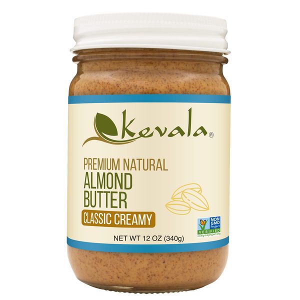 Kevala Almond Butter Creamy, 12 Oz