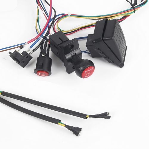 Kids Electric Ride On Car 12V DIY Modified Wires Harness Remote Control Circuit Borad Switch, Children Powered Ride On Car Accessories