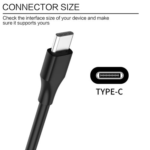 Universal Chromebook Charger, 65W 45W USB C Laptop Charger Replacement for HP, Dell, Samsung, Acer, ASUS, Google Chromebook, Replacement for Lenovo Thinkpad/Yoga, Type-C Power Cord