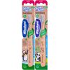 Wisdom Childrens Step by Step Bamboo Toothbrush - Kids 6+ - 2 Pack