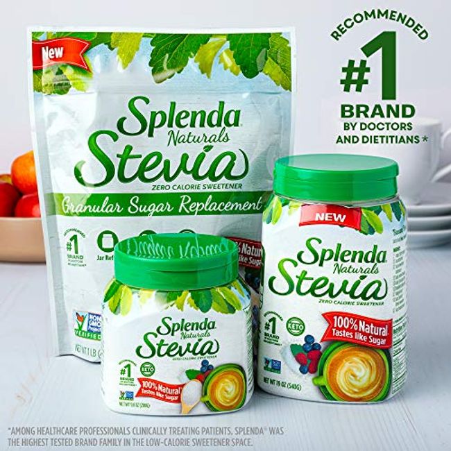 Splenda Allulose Sweetener, 9.8 oz Jar  Plant Based Zero Calorie  Sweetener. Tastes Like Sugar