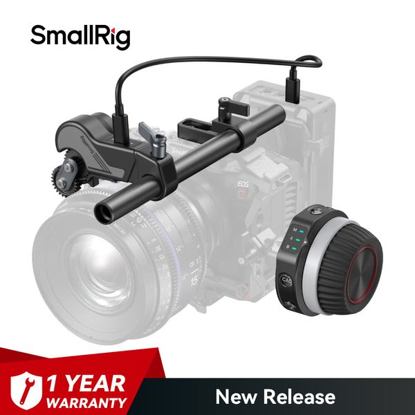 SmallRig Wireless Follow Focus Lite Kit with Handwheel Controller & Receiver Mot