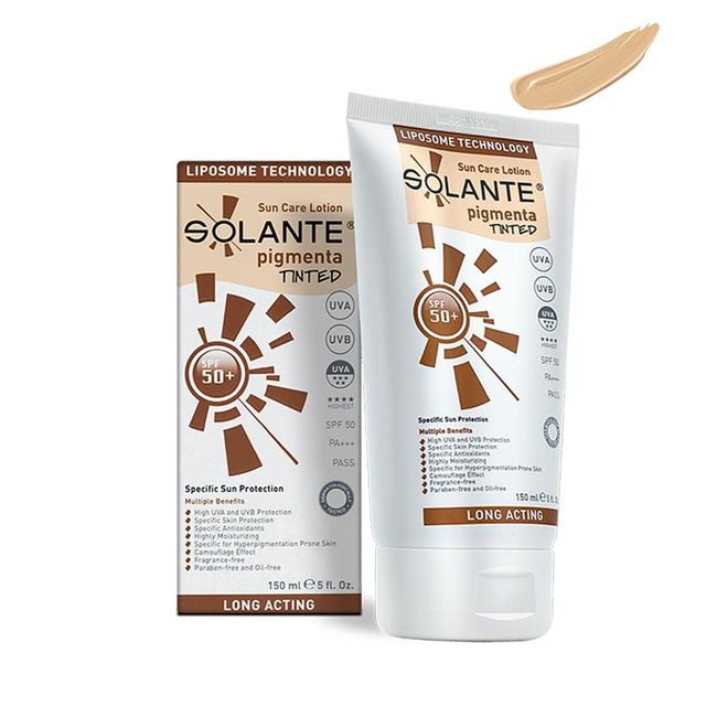 Solante Pigmenta Tinted Lotion Spf 50+ 150ml 1 Paket