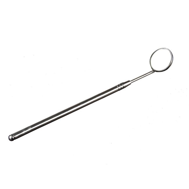 Fine Cloth MI-5 Dental Mirror with Inspection Rod