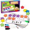 Magnetic Ten-Frame Set, Math Manipulative EVA Number Counting Games, Montesso...
