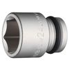 TONE Impact Socket 4NV-24 Insertion Angle 1/2 inch (12.7 mm) Double Side Width 0.9 inches (24 mm)
