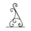 Trend Line Wall Bracket for Hanging Basket Height 28 cm