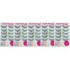 Eyelash Value Pack Cases-White-Rubber, Set of 5 Cross Long VP – 155 