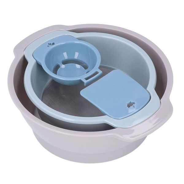 4Pcs Trim Tray Set, Trim Bin for Cannabis with Sifter Screen Stackable Design Save Space Lightweight Trimming Tray with Mesh for Kitchen Baking