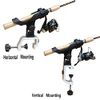Brocraft Power Lock Fully Adjustable Rod Holder with Aluminum Large Opening Clamp / Jon Boat Rod Holder / Clamp On Rod Holder