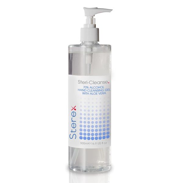 STEREX STERI CLEANSE HAND CLEANSER/SANITISER 500ML