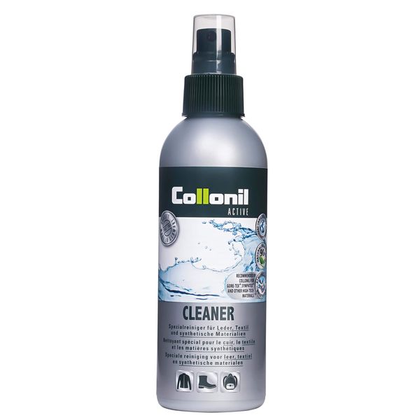 Collonil Active Cleaner, 6.8 fl oz (200 ml), Outdoor Shoes, Climbing, Shoes, Care, Stain Remover, Leather, Suede, Moisturizing, Leather Care, Colorless