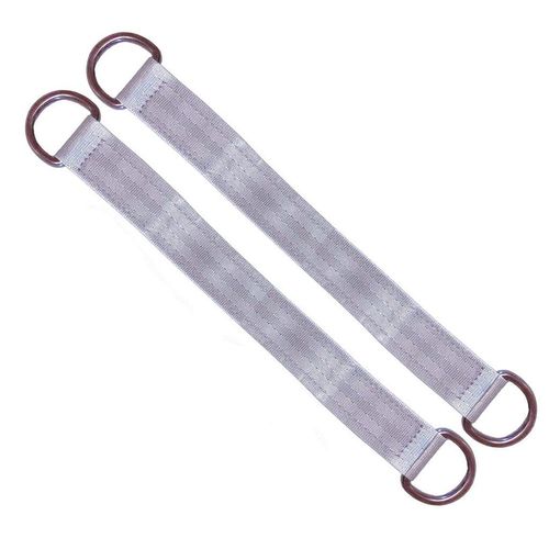 AIVOOF Swing Hanging Straps, 2 PCS 24cm / 9.45inches Tree Swing Strap Hanging Kit Short Swing Straps Holds 440 lbs Perfect for Hanging Swing Seat, Plank, Hammock, Punching Bag, Gray