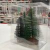 IKEA VINTERFINT Decoration 3-Piece Christmas Tree, Green NEW