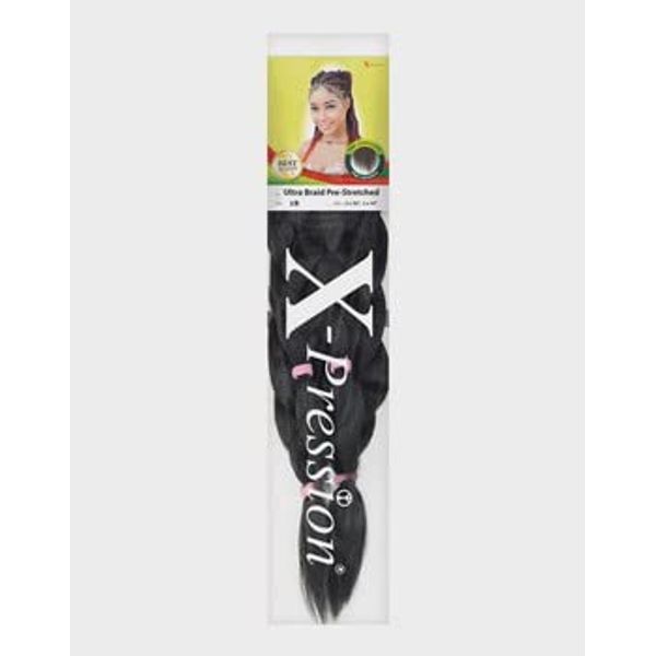 X-Pression Ultra Braid Pre-Strectched - Nigeria Color 1B