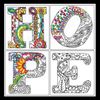 Design Works Zenbroidery Kit, Various, 12" x 12"