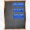 18x30x1 Electrostatic Washable Permanent A/C Furnace Air Filter - Reusable - Silver Frame