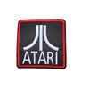Embroidered Square Atari Logo Iron On Sew On Applique Gamers Patch Modern Retro